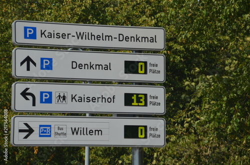 Porta Westfalica - Parkleitsystem Kaiser-Wilhelm-Denkmal LWL photo