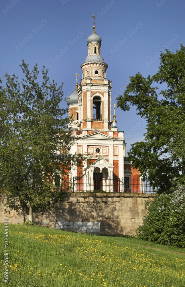 Church of Assumption of Blessed Virgin Mary at Red (Cathedral) mountain in Serpukhov. Moscow oblast. Russia