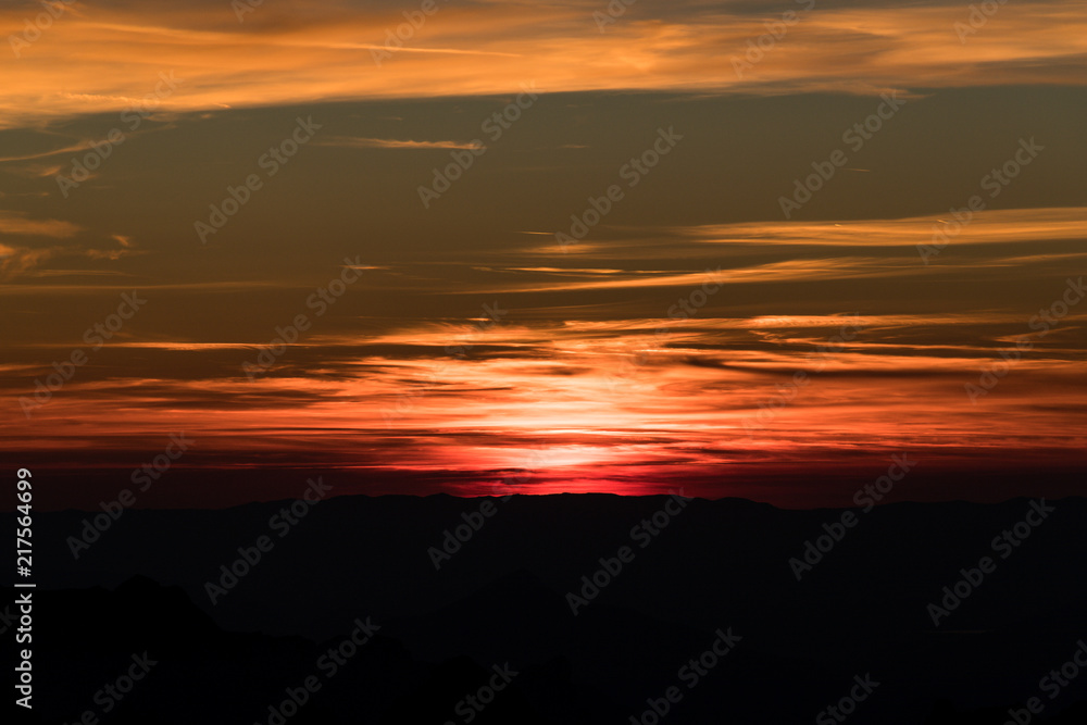 Fototapeta premium Grands Montets 2018