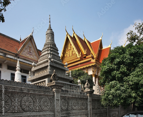 Wat Langka temple in Phnom Penh. Cambodia