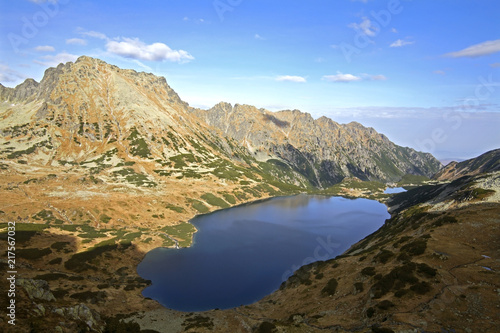 Valley of Five Lakes near Zakopane. Poland