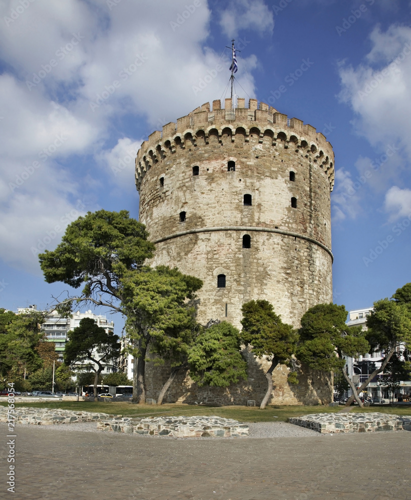 White Tower in Thessaloniki. Greece White Tower in Thessaloniki. Greece