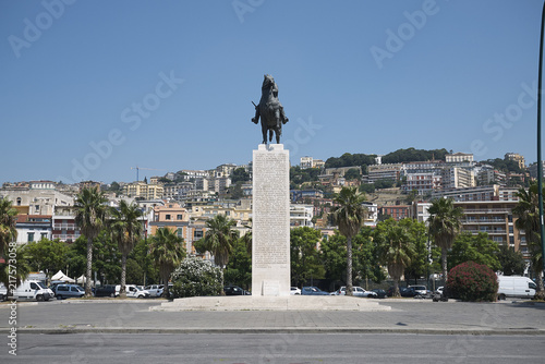 Obraz na płótnie Naples, Italy - July 25, 2018 : Armando Diaz monument