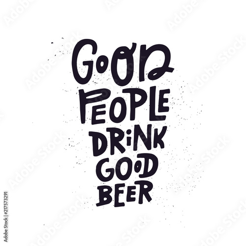 Hand Drawn Beer Illustration