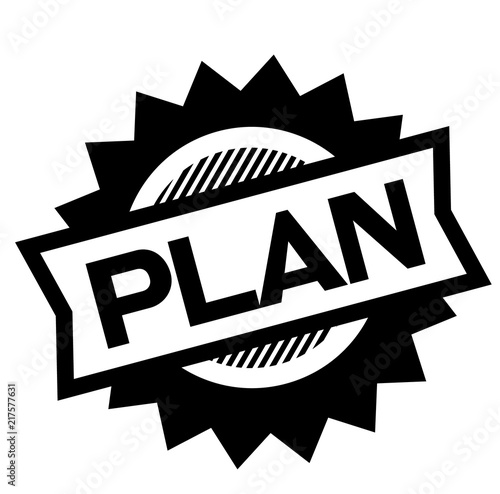 plan black stamp