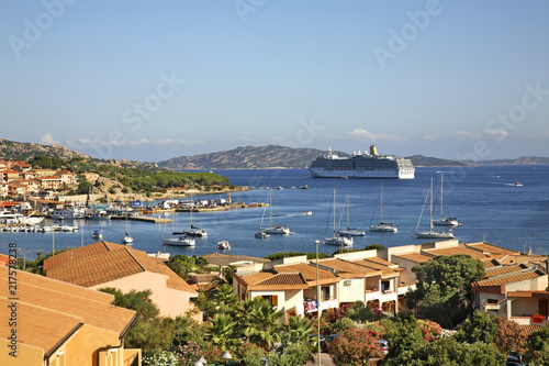 View of Lu Palau. Italia