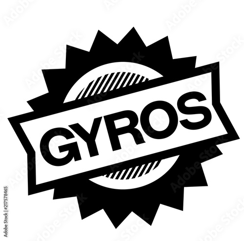 gyros black stamp