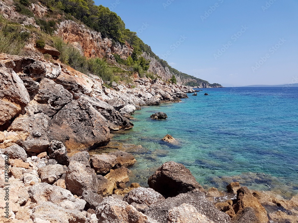 Chorwacja wyspa Hvar plaża