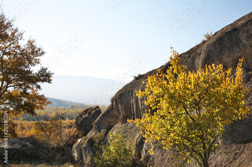 Mountains at Uplistsikhe near Gori. Shida Kartli region. Georgia