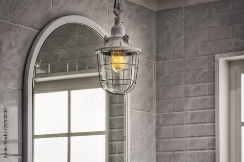 Industrial style vintage lamps