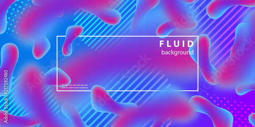 Vector realistic isolated liquid and lava lamp shapes design background for abstract decoration and covering.