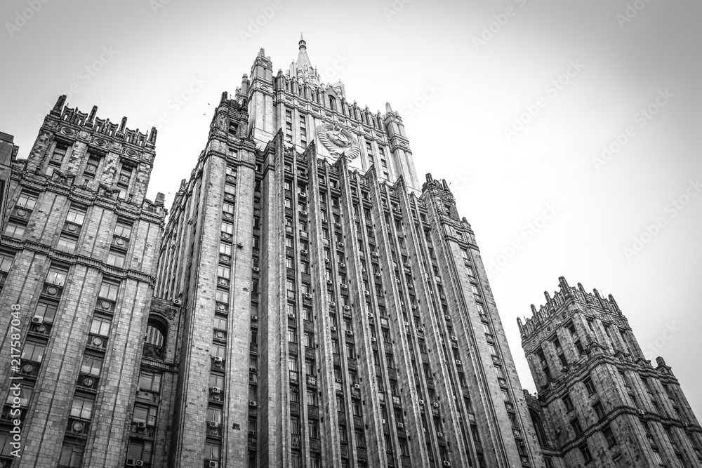 Stalin's skyscrapers of the 50th century. 