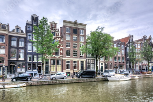 Amsterdam architecture and canals, Netherlands