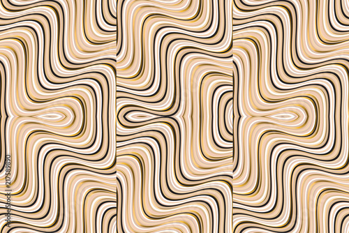 Abstract textured waves geometric seamless pattern