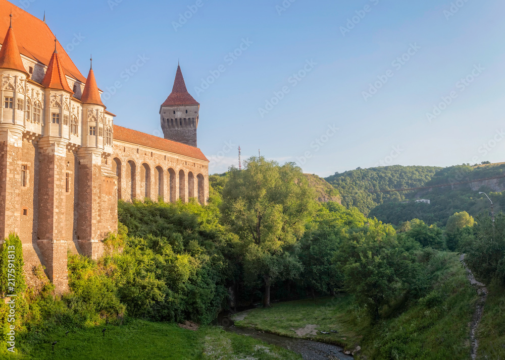 Medieval Hunyad Corvin Castle, Romania
