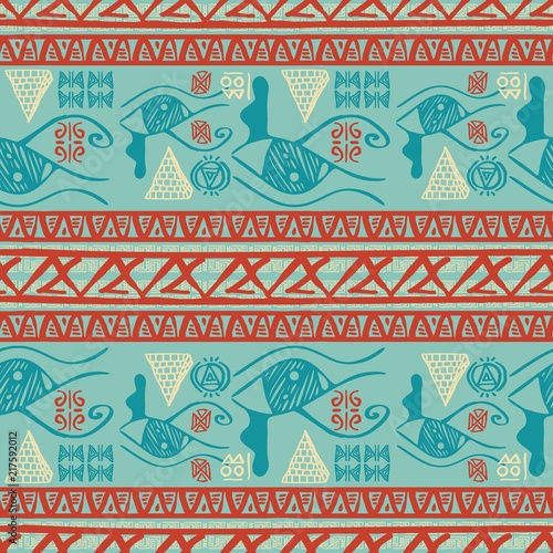 Seamless striped pattern eg...