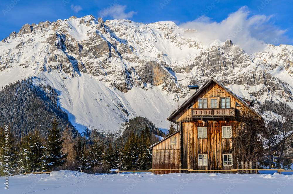 house in the alps
