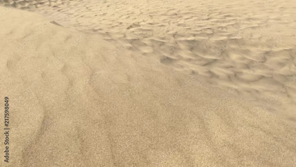 Wind weht Sand von den Dünen, Wanderdünen Wind weht Sand von den Dünen, Wanderdünen