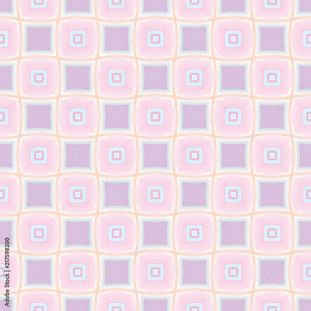 Retro geometric pattern in repeat. Fabric print. Seamless background, mosaic ornament, vintage style. Retro geometric pattern in repeat. Fabric print. Seamless background, mosaic ornament, vintage style.