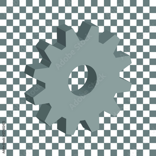 Zahnrad 3D Transparent 