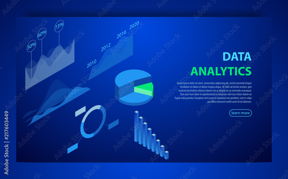 Infographic Vector Elements Illustration Of Data Financial Graphs Or Diagrams Information Data 1756