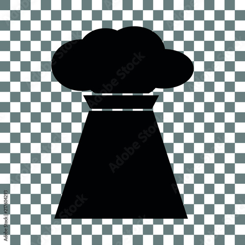 Atomkraftwerk Transparent