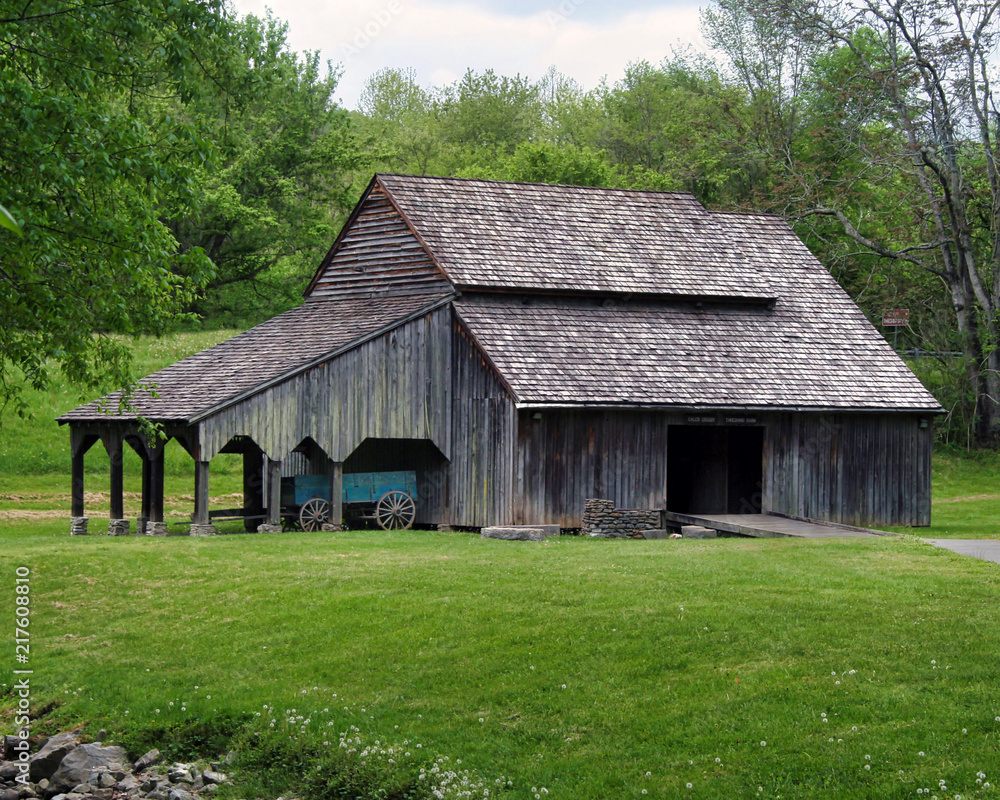 Old Barn in Summer