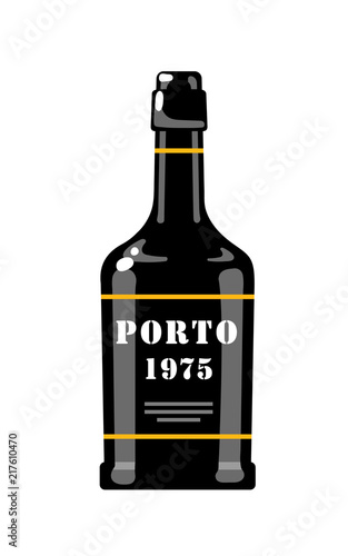 Portuguese Wine. Portuguese symbol. Vector flat illustration