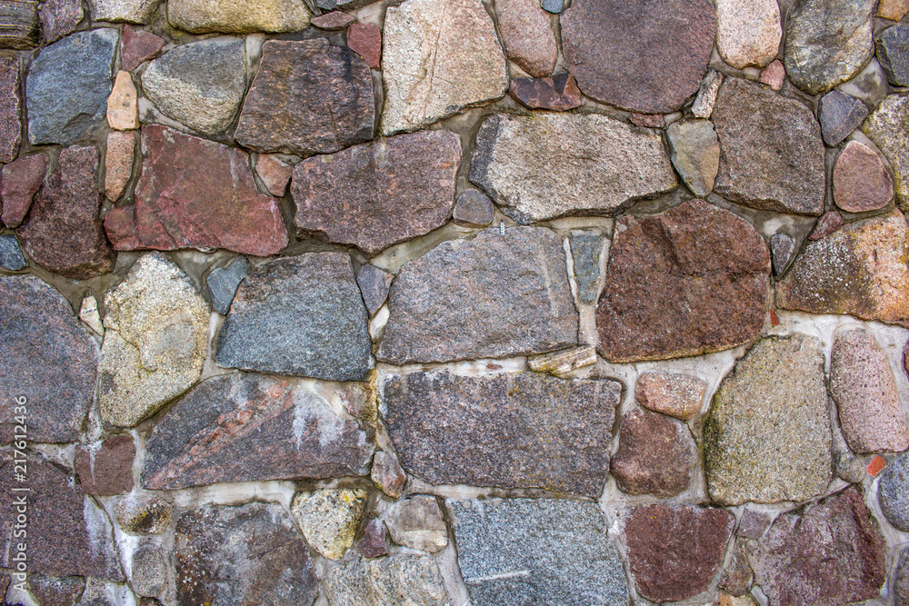 wall of large coarse stones, background, texture wall of large coarse stones, background, texture