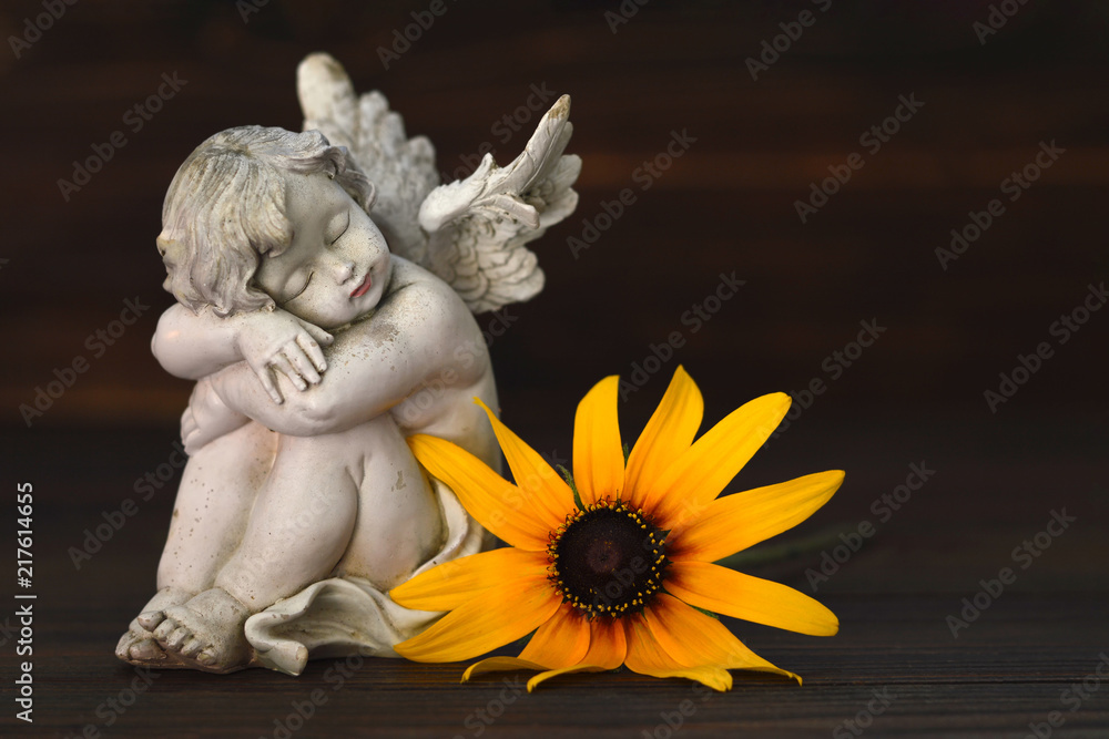 Guardian angel sleeping Guardian angel sleeping