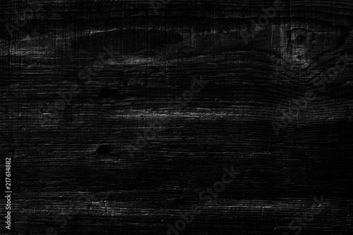 Black wood texture photo