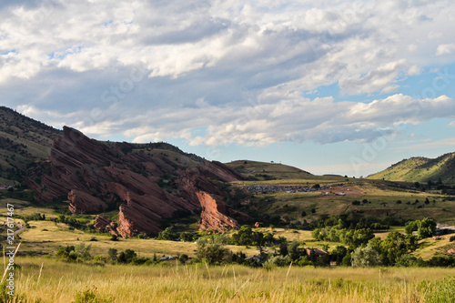 Red rocks formations in Colorado