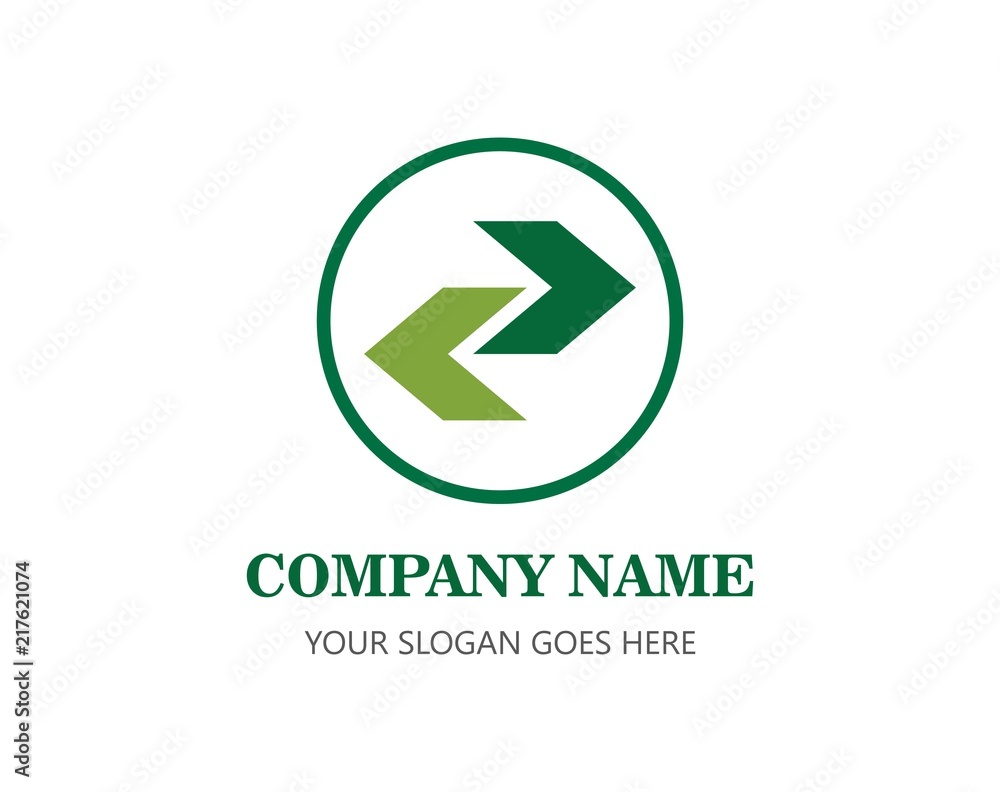Arrows vector illustration icon Logo Template design Arrows vector illustration icon Logo Template design