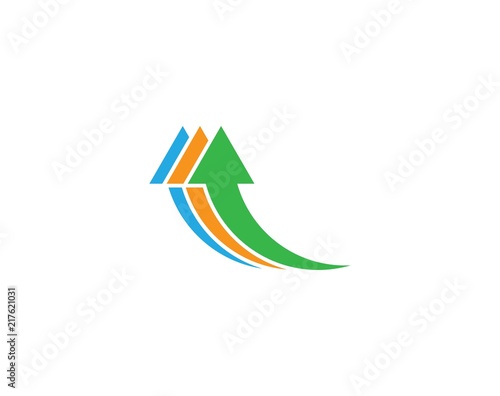 Arrows vector illustration icon Logo Template design