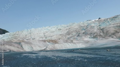 Walking towards Mendenhall Glacier