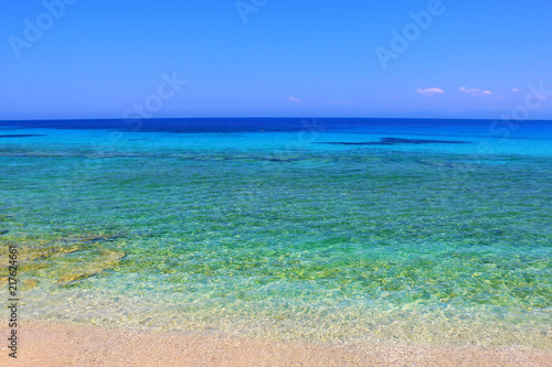 Croatian blue sea