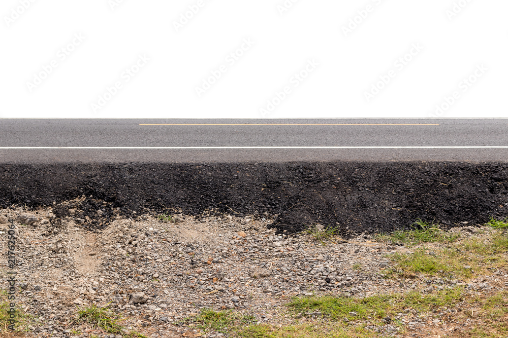 Isolation near the new paved road. Isolation near the new paved road.