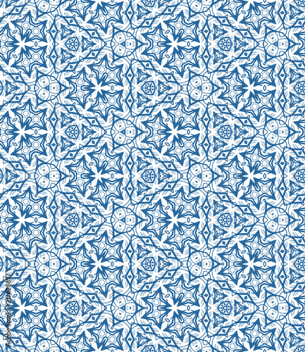 Vector seamless geometric pattern, background for design.