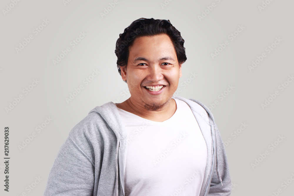 Obraz premium Men Smiling Confidently