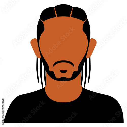 Avatar Character Isolated On White Background