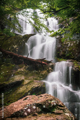 Peaceful Waterfall in Skyline Virginia
