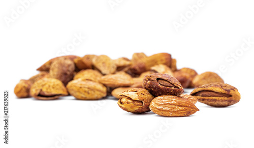 roasted almond seed high protein healthy natural food