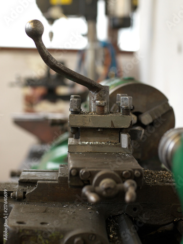 Metal press industrial machine