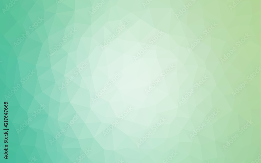 Obraz premium Light BLUE vector polygon abstract background.
