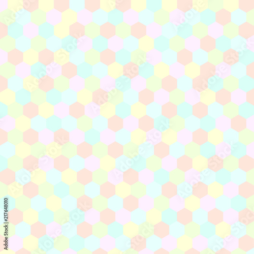 Wallpaper Mural Abstract geometric pattern. Multicolor Figures. Texture for print and Banner. Torontodigital.ca