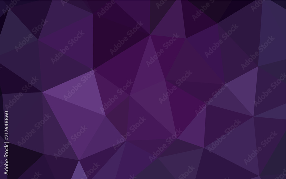 Dark Pink vector triangle mosaic cover. Dark Pink vector triangle mosaic cover.