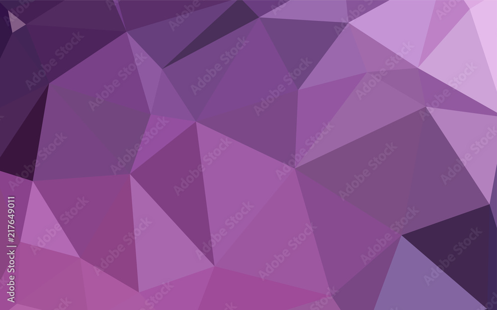 Light Purple, Pink vector polygonal background. Light Purple, Pink vector polygonal background.