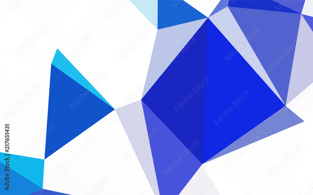 Dark BLUE vector low poly layout. Dark BLUE vector low poly layout.
