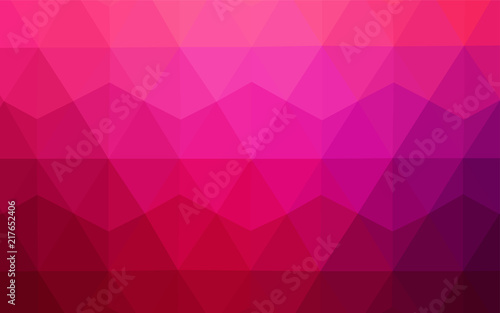 Light Purple, Pink vector low poly texture.
