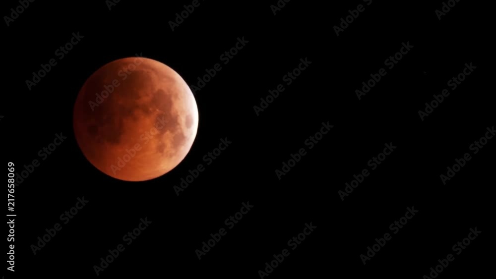 Lunar eclipse in July 2018 was observed in latitude 54, Longitude: 73 Time-lapse Lunar eclipse in July 2018 was observed in latitude 54, Longitude: 73 Time-lapse